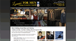Desktop Screenshot of louisformen.com